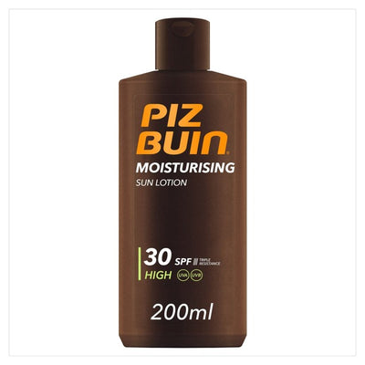 M&S Piz Buin Moisturising Sun Lotion SPF30 200ml- Buy online at McGrocer