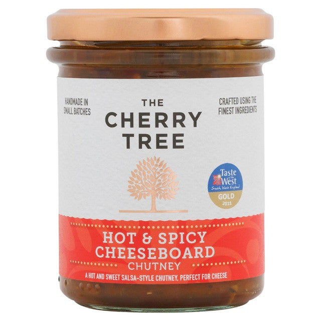 The Cherry Tree hot & spicy cheeseboard chutney 210g (British brand)