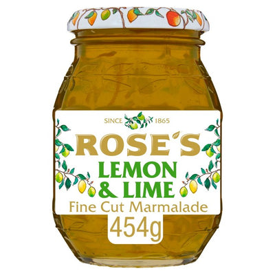 M&S Rose's Lemon & Lime Fine Cut Marmalade 454g- Buy online at McGrocer