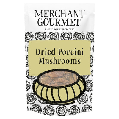 M&S Merchant Gourmet Dried Porcini Mushrooms Dried Gourmet Mushrooms 30g- Buy online at McGrocer