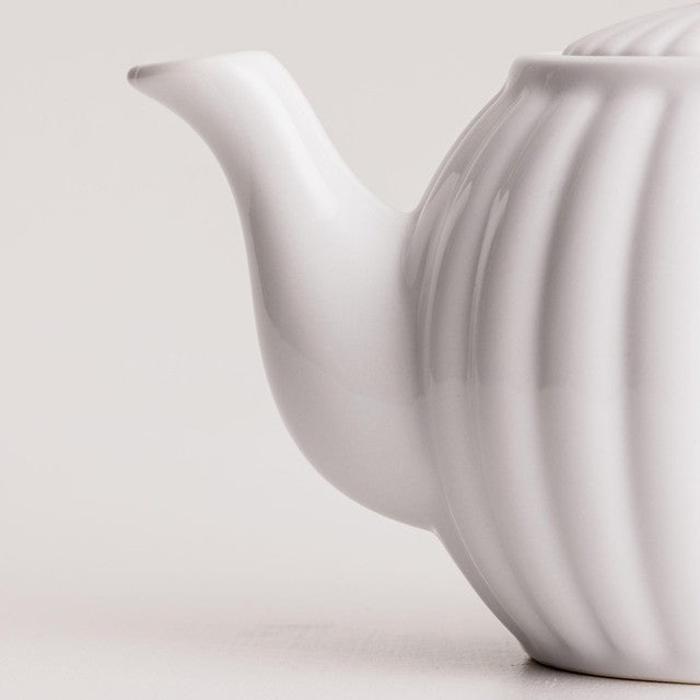 Price & Kensington Luxe Large White Teapot 1.1L, imported from the UK