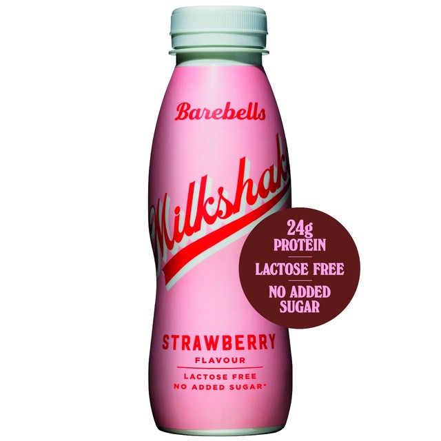 Barebells protein milkshake strawberry 330ml - British product