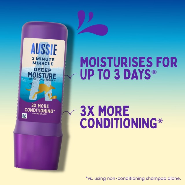 Aussie 3 Minute Miracle Moist Hair Mask 250ml - British product