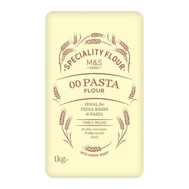 M&S 00 Pasta Flour 1kg, imported from the UK