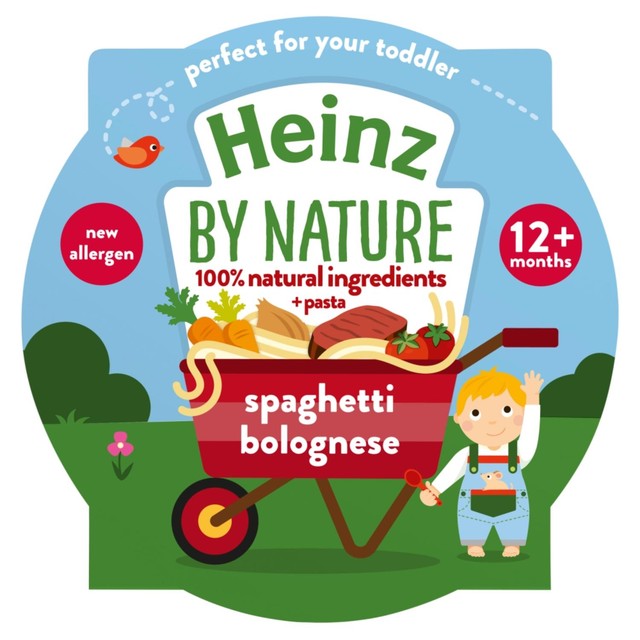 Heinz Spaghetti Bolognese baby food 200g, UK version