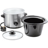 Judge 1.5L slow cooker with removable ceramic pot, imported from the UK