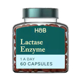 Holland & Barrett lactase enzyme 125mg capsules 60 pack, UK version