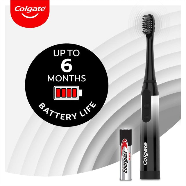Colgate 360 Sonic Charcoal Soft Battery Toothbrush - British product
