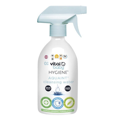 M&S Vital Baby AQUAINT Antibacterial Cleansing Water 500ml- Buy online at McGrocer