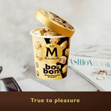 Magnum white chocolate and cookies ice cream bon bons 204ml tub, imported from the UK