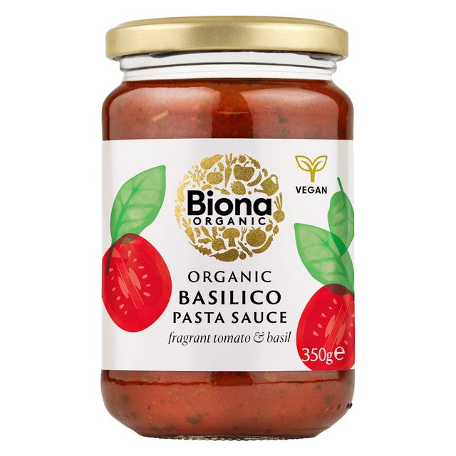 Biona organic tomato and basil pasta sauce 350g - British product