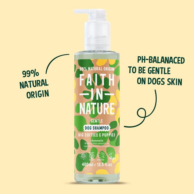 Faith In Nature chamomile dog shampoo 400ml - British product