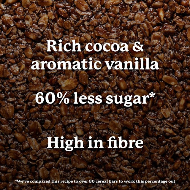 Graze Cocoa Vanilla oat flapjack 4 x 30g, UK version