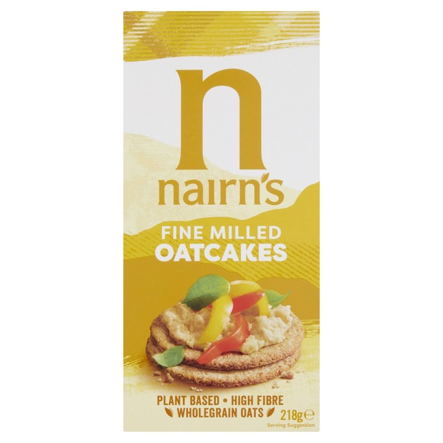 Nairn's Fine Oatcakes 218g, imported from the UK