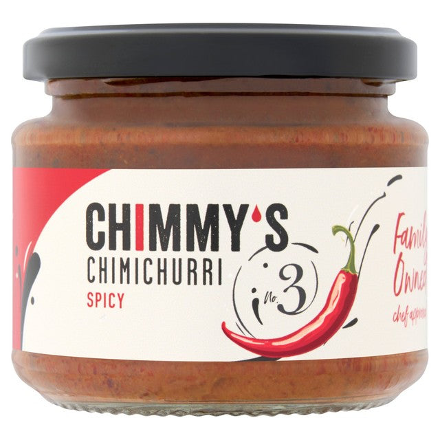 CHIMMY'S spicy chimichurri sauce, UK version