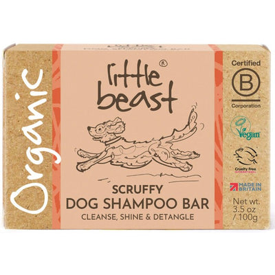 M&S Little Beast Organic Scruffy Dog Shampoo Bar 100g- Buy online at McGrocer