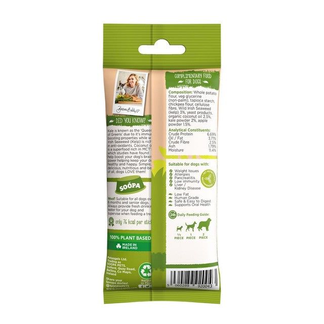 Soopa Kale & Apple dental sticks 100g (British brand)