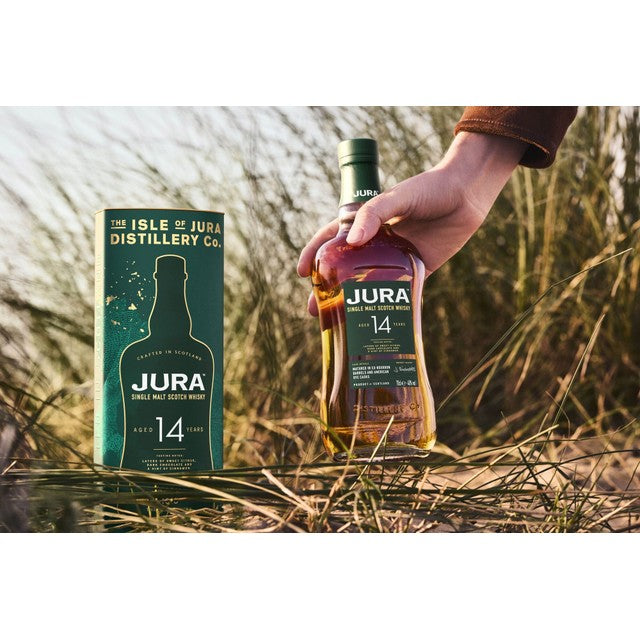 Jura 14 Year Old American Rye single malt Scotch whisky 70cl, UK version