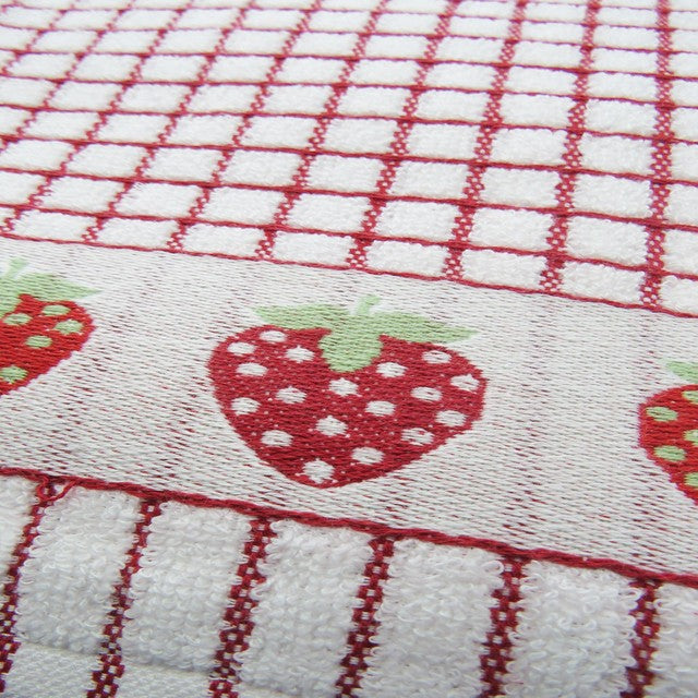 Samuel Lamont Tea Towel Strawberry 50x70cm, imported from the UK