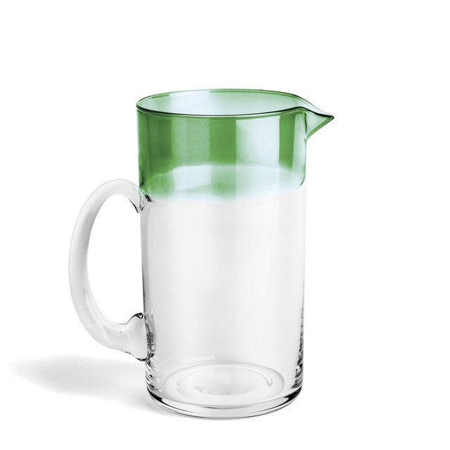 Daylesford Ludlow green glass water jug 2 litres - British product