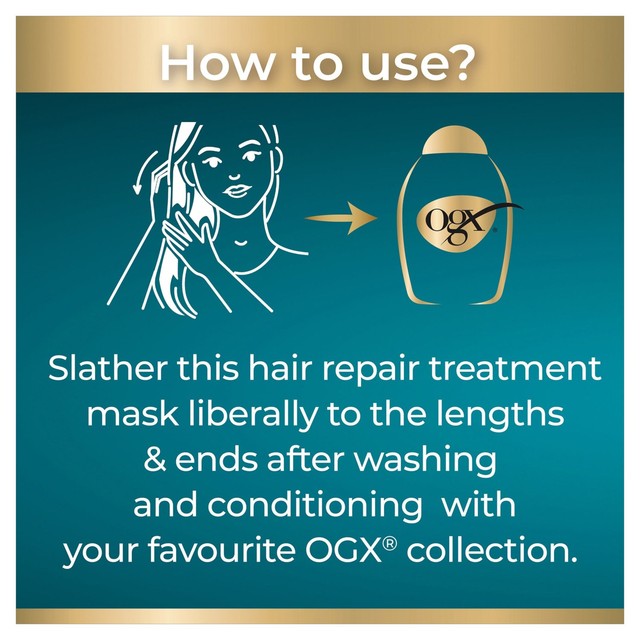OGX Deep Hydration Hair Mask Coconut Oil 285ml, imported from the UK