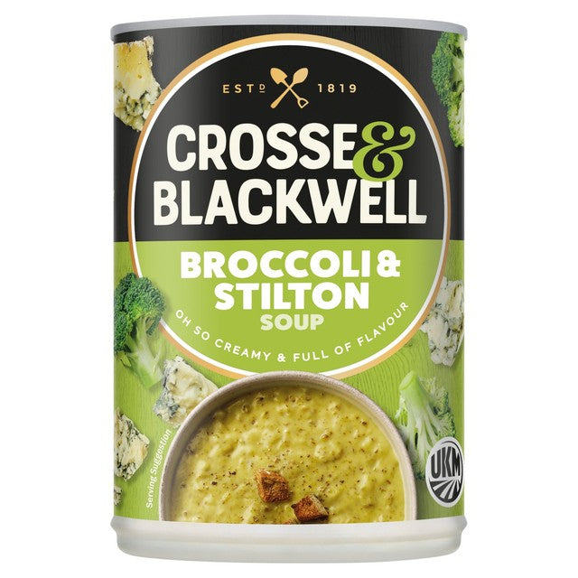 Crosse & Blackwell Broccoli & Stilton soup 400g can - British product