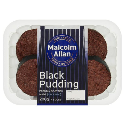 Sainsburys Malcolm Allan Black Pudding 200g- Buy online at McGrocer