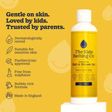 Kids Bathing Co organic lime mango shower gel 250ml (British brand)