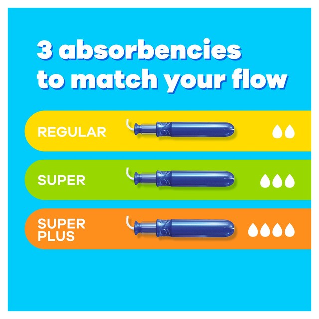 Tampax tampons Super Plus 20 count - British product