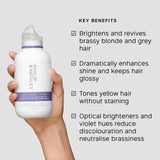 Philip Kingsley Pure Blonde/Silver Shampoo 250ml, imported from the UK