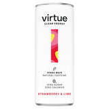 Virtue energy drink strawberry and lime 250ml (British brand)