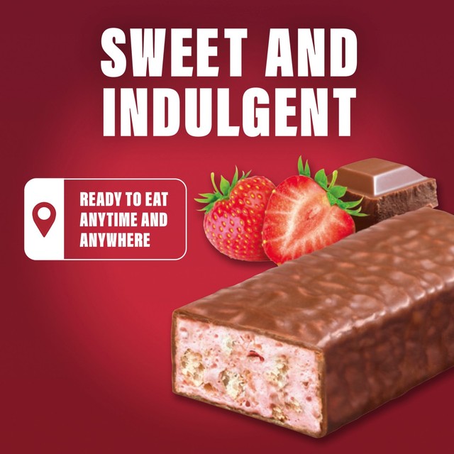 SlimFast strawberry chocolate snack bar 150g (British brand)
