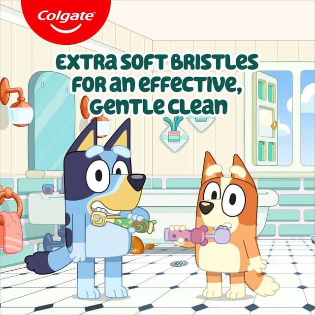 Colgate Bluey kids manual toothbrush, imported from the UK