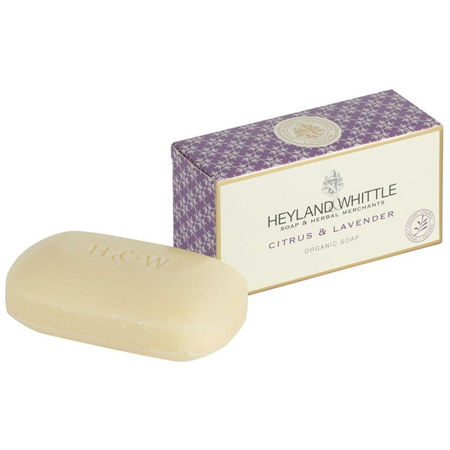 Heyland & Whittle soap bar Citrus & Lavender 150g, UK version