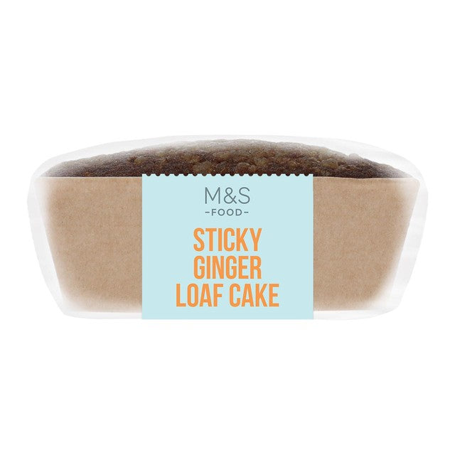 M&S Sticky Ginger Loaf 260 grams weight, imported from the UK