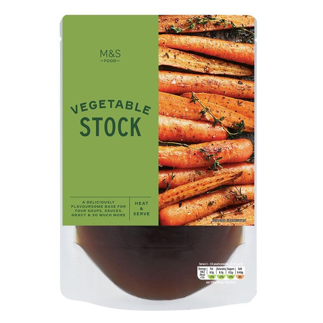 M&S Vegetable Stock 500ml - British product