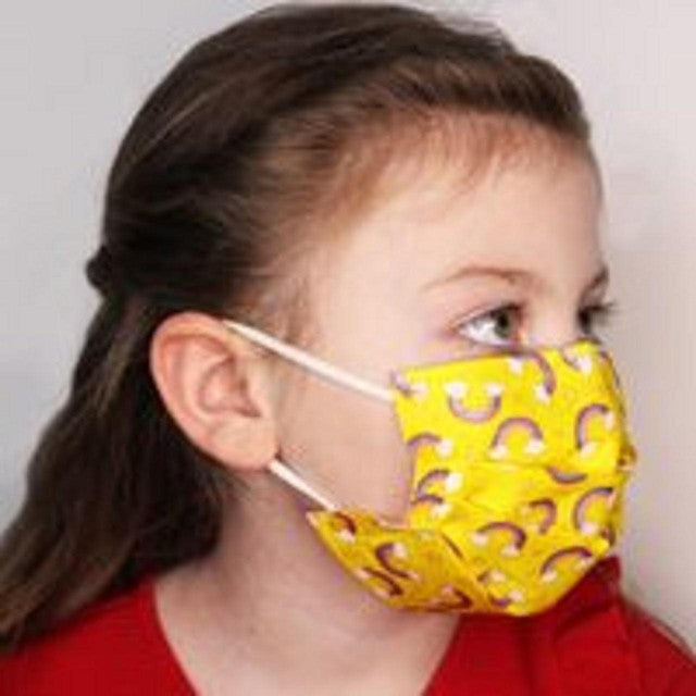 Stay Safe Kids Disposable Face Masks 5 Pack (British brand)