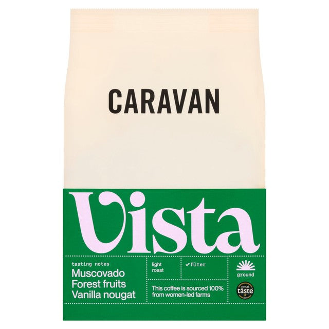 Caravan Coffee No Boundaries ground coffee 200g - British product