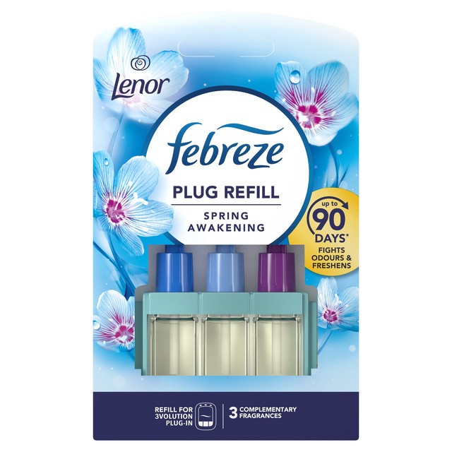 Febreze 3Volution air freshener refill Lenor Spring Fresh 20ml - British product