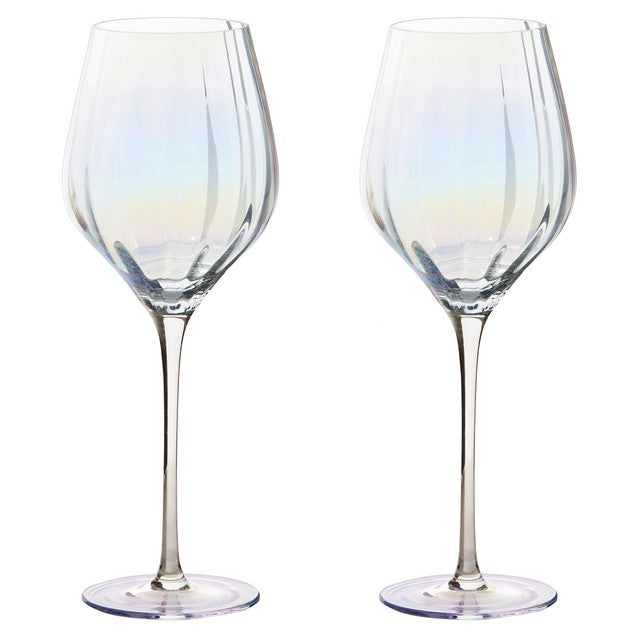 DRH Collection Palazzo wine glasses lustre finish 600ml, imported from the UK