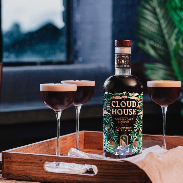 Cloud House Colombian Coffee Infused Rum 70cl - British product