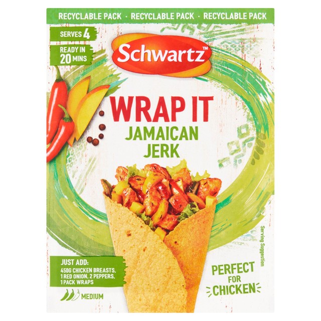Schwartz Jamaican Jerk recipe mix 30g (British brand)