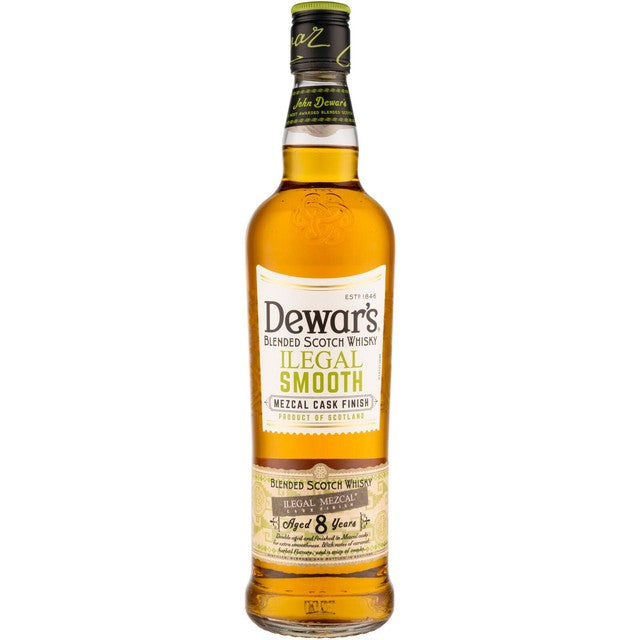 Dewars 8-year-old Mezcal cask finished blended Scotch whisky 70cl - British product