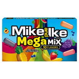 Mike & Ike assorted fruit chewy candies 120g, imported from the UK