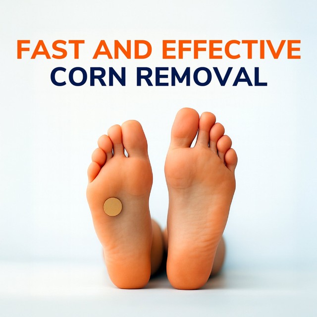 Scholl corn treatment kit (British brand)