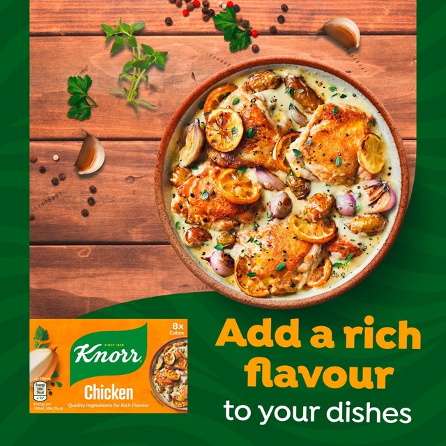 Knorr chicken stock cubes 200g (British brand)