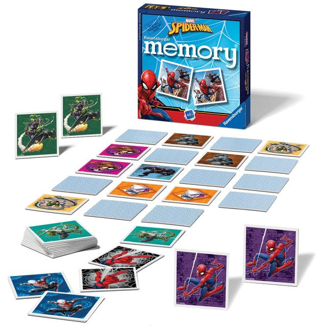 Marvel Spider-Man mini memory game (British brand)