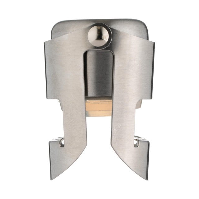 Viners Champagne Bottle Stopper silver stainless steel finish (British brand)