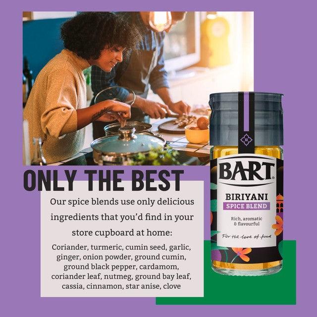 Bart biriyani spice blend 37g - British product