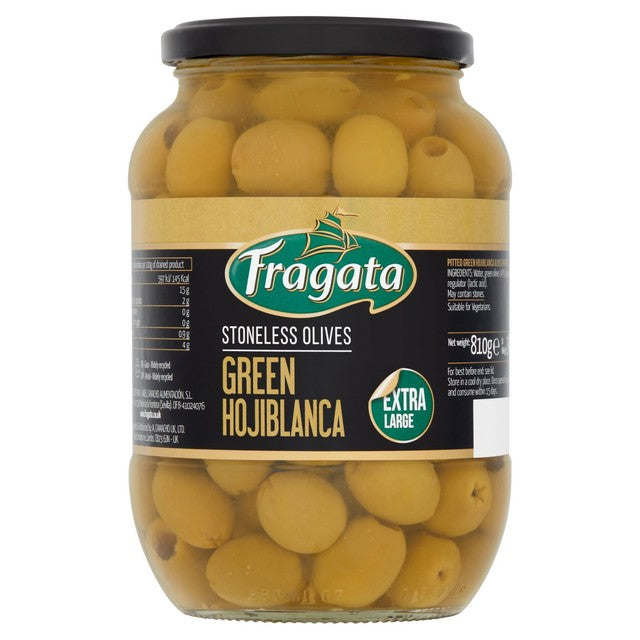 Fragata pitted green olives 810g - British product